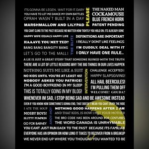 How I Met Your Mother Quotes Poster